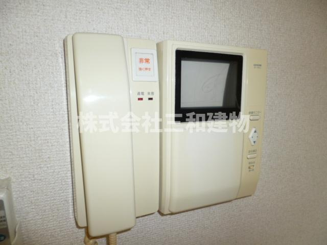 プレジールのセキュリティ|同間取り別室の参考写真ですＴＶモニターホン