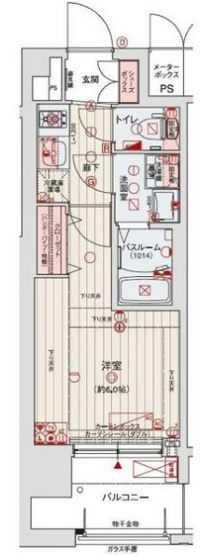 【間取り】 | レオンコンフォート梅田北