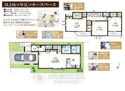 流山市美原4丁目1203番　新築戸建　1号棟の画像