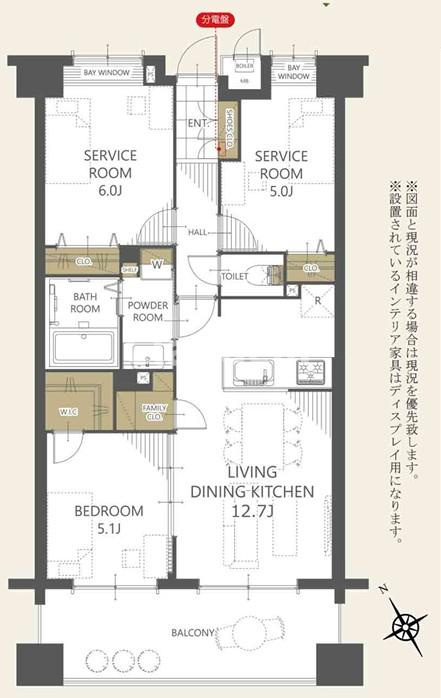 ロイヤルプラザ松戸トリビュートの間取り|ドキドキの新生活も、安心してスタート。ぴったりの住まいを見つけませんか？クランディアが一緒に住まい選びをサポートします‼　まずは、お気軽にお問合せください　＃クランディア