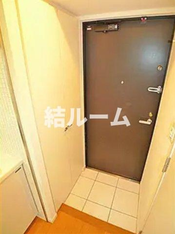 練馬区田柄２丁目の賃貸マンションの玄関