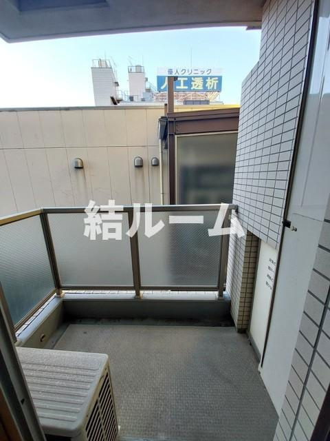 練馬区田柄２丁目の賃貸マンションのバルコニー