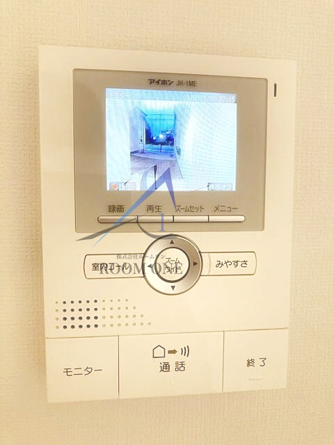 キテラ雑司が谷　Ｂ棟のセキュリティ|モニター付きインターホンです。