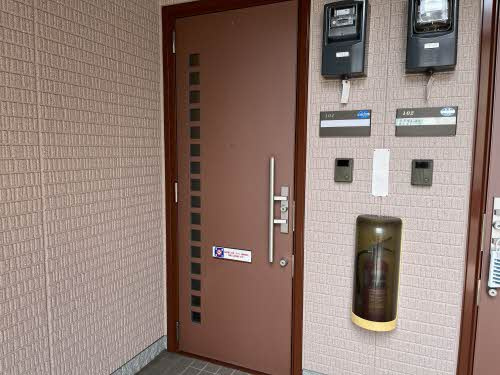 ファミリアコーポレーションⅣのエントランス
