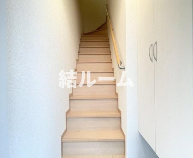 板橋区上板橋２丁目のアパートの玄関