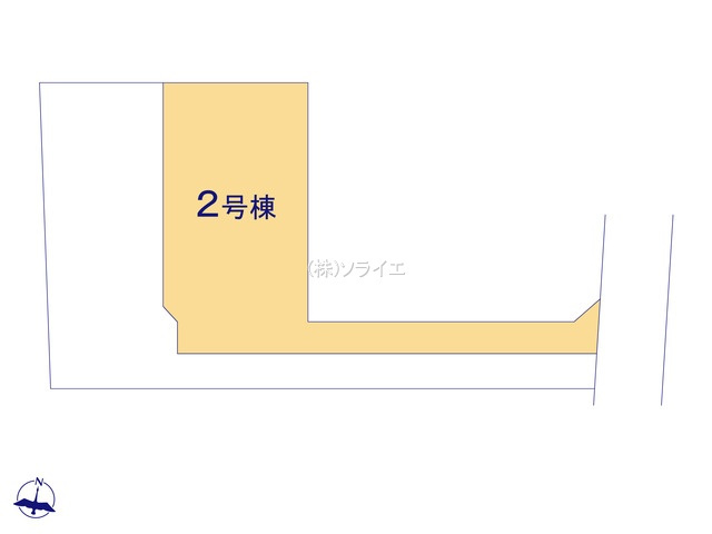 所沢市下安松20期　全2棟　新築戸建の区画図