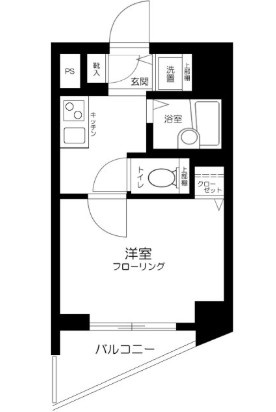 【間取り】 | スカイコート後楽園第５