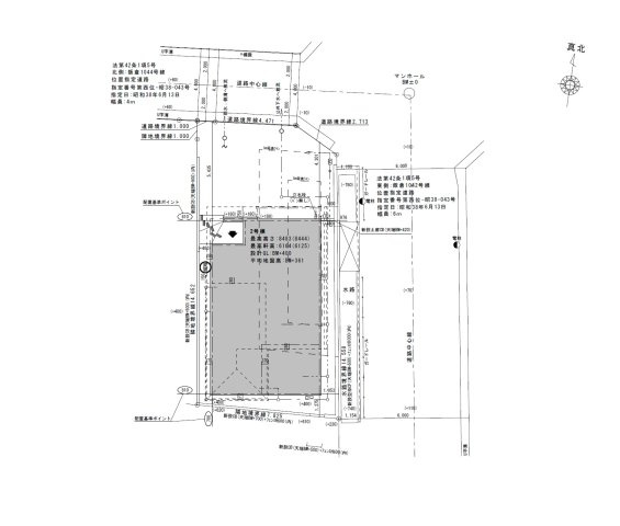 福岡市早良区飯倉7丁目第9-2棟（2号棟）　の区画図|配置図（2号棟）
