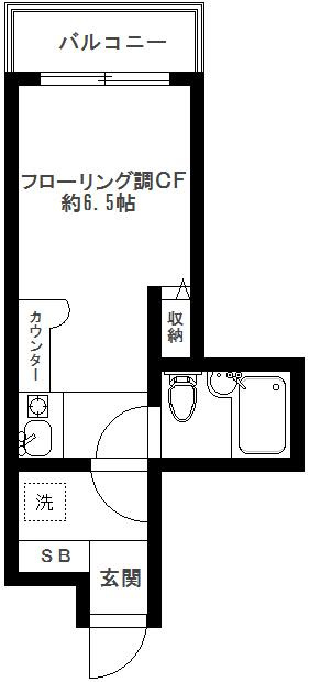 カーサ中野中央の間取り