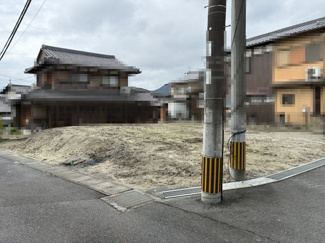 【前面道路含む現地写真】 | 大津市弥生町8-4　新築分譲