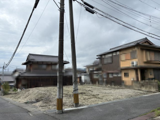 【前面道路含む現地写真】 | 大津市弥生町8-4　新築分譲