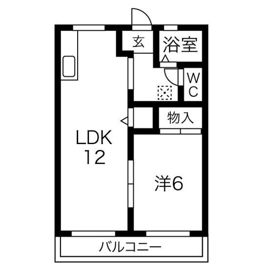 【間取り】 | サンシティひろみ