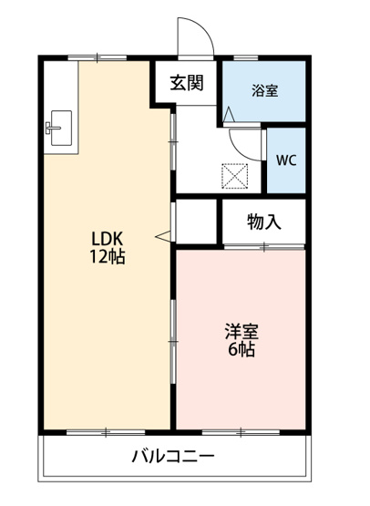 【間取り】 | サンシティひろみ