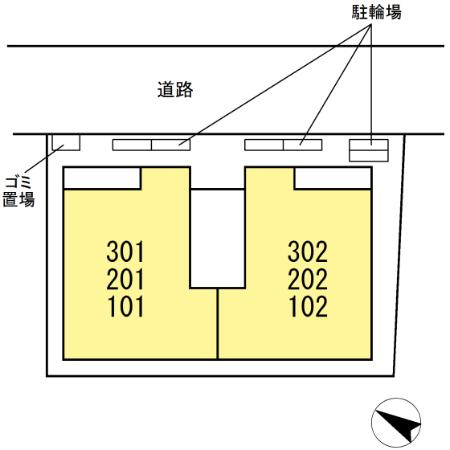 【区画図】 | AssetCourt錦町Ⅱ