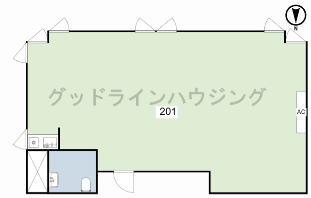 雅の間取り