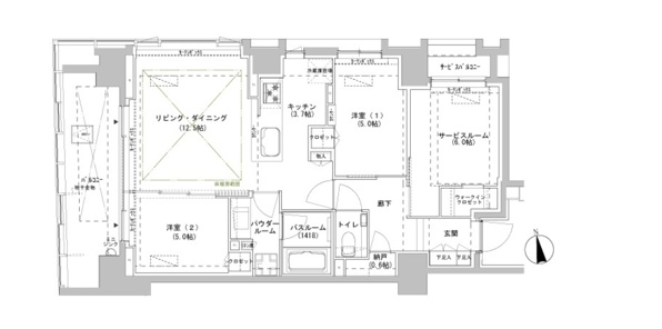 パークスフィア牛込神楽坂
