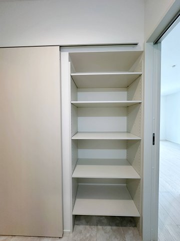 安佐南区川内5丁目 No.7の収納|洗面脱衣所収納☆