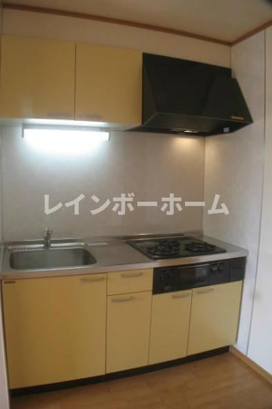 メルヴェーユⅡのキッチン