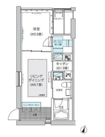 【間取り】 | ガーデニエール砧ウエスト