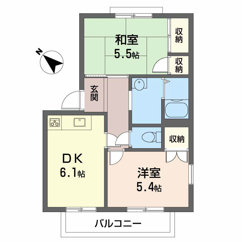 パークサイド木下の間取り