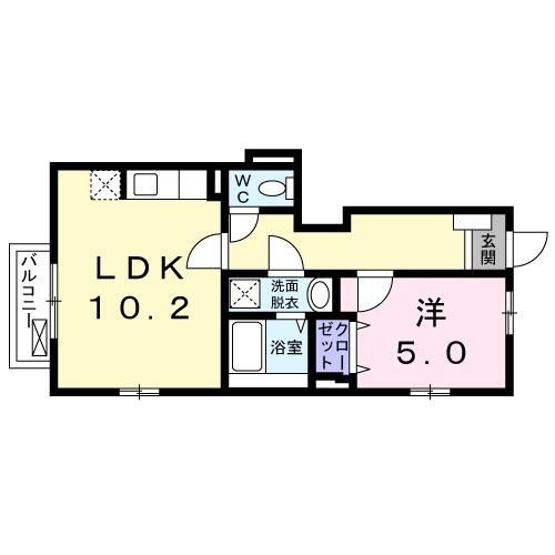 クレイン桜新町の間取り