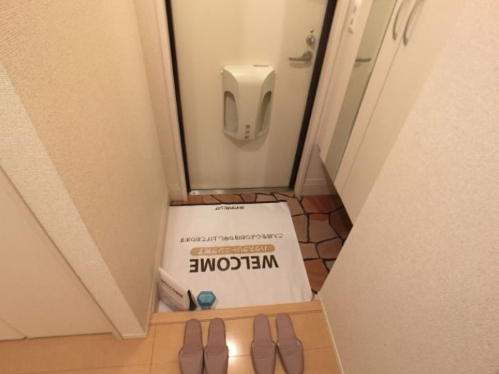 ポルテボヌール　Ⅰの玄関