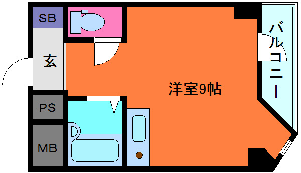 ドミール寺尾の間取り
