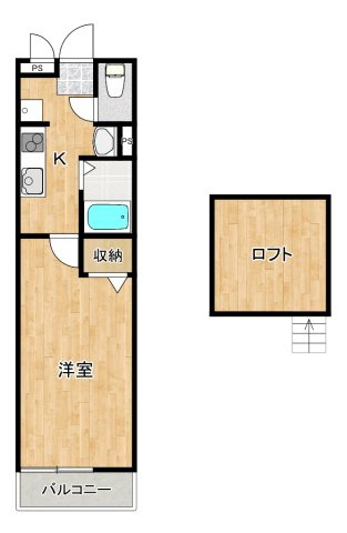 【間取り】 | フェリックスハウス黒髪