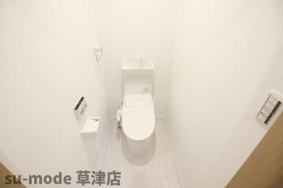【トイレ】 | カージュ野村 | ゆったりとした空間のトイレです