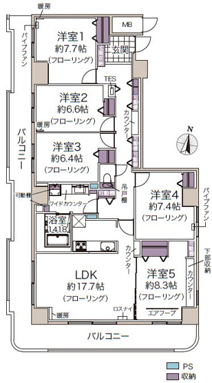 【間取り】 | シャトーム北四条