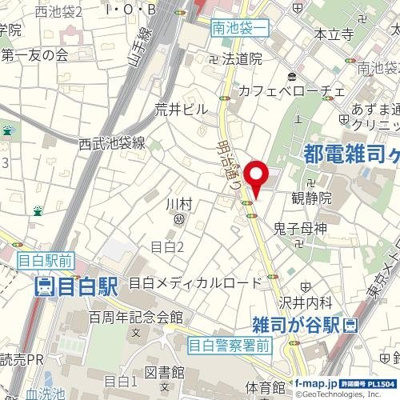 【地図】 | パレ・ドール目白