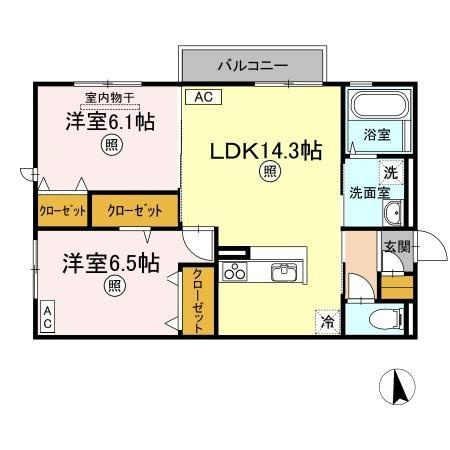 椿（ツバキ）の間取り