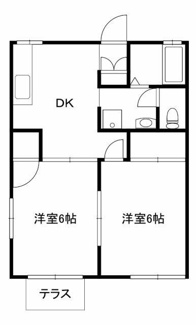 【間取り】 | メゾンフレグランス | 間取りです。