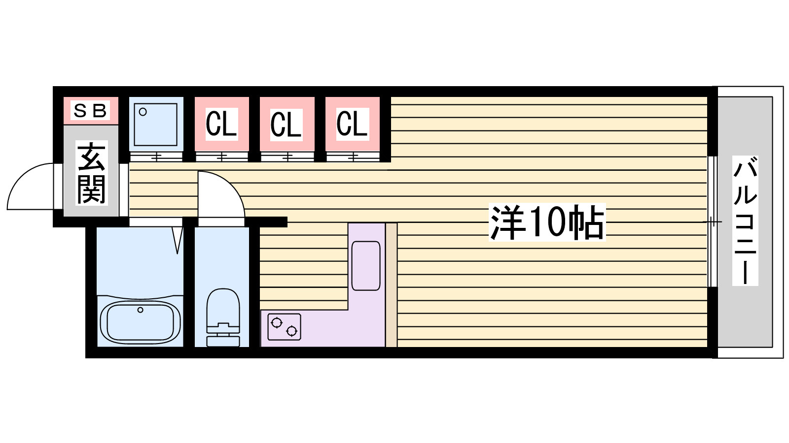ラ・ターブル西神戸の間取り