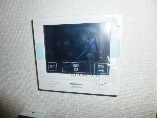 ビューノ南青山のセキュリティ|モニター付インターホンです。