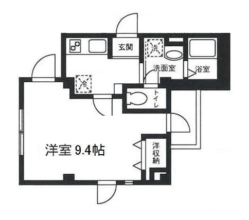 ビューノ南青山の間取り|間取りです。
