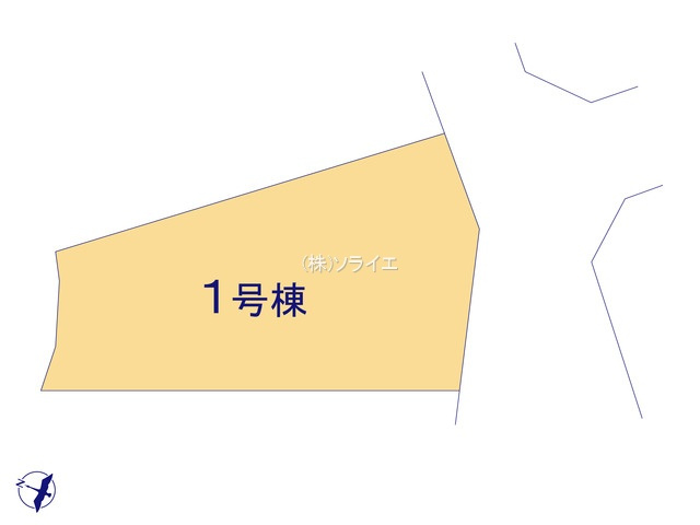 戸建 川越市月吉町の区画図