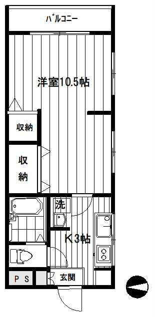 ペガサス石神井の間取り
