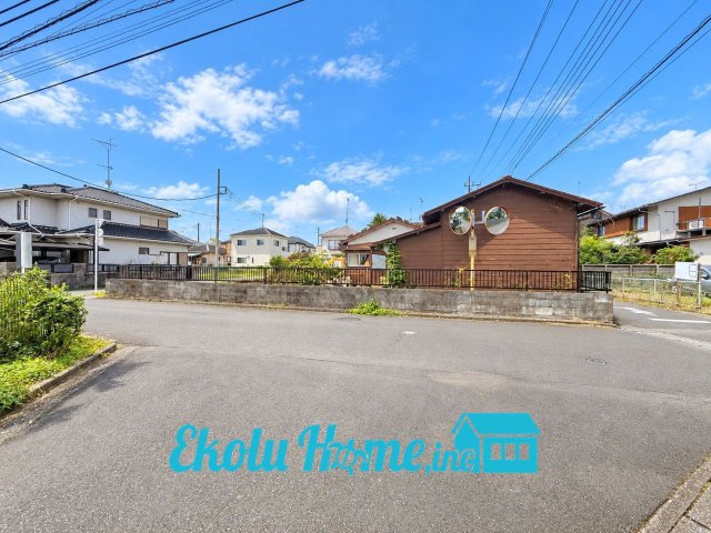 土地　あきる野市渕上 全4区画　B区画の外観|造成中写真 （2026年10月撮影）
※空はCG加工しています。