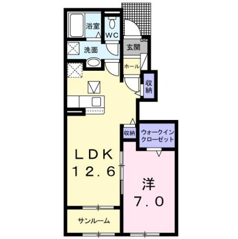 プリムヴェールの間取り