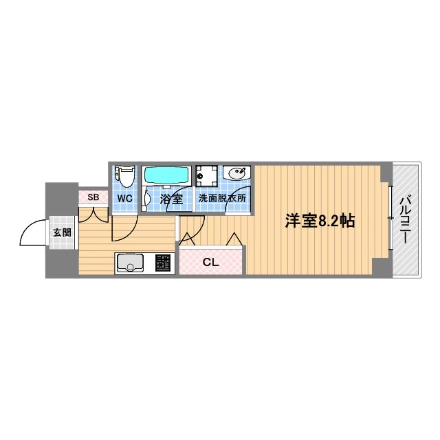ステラハウス甲子園口の間取り