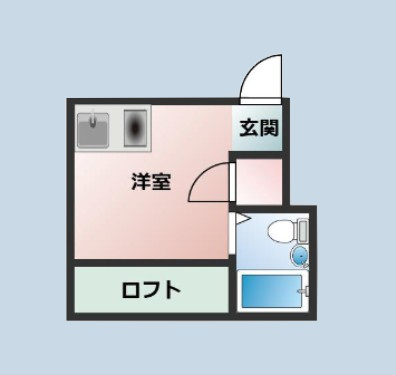 ラピュタ日野の間取り