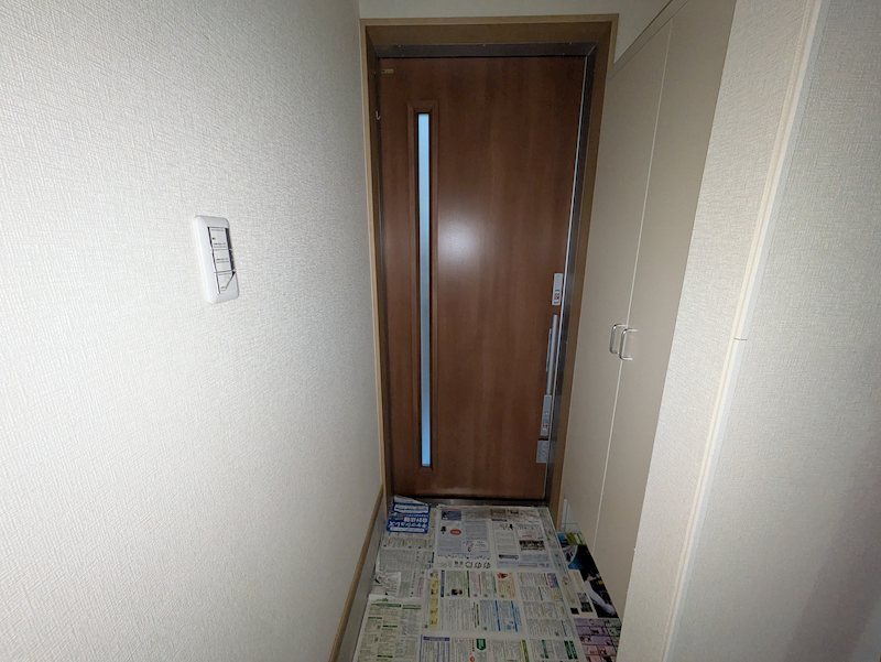 パルドエル大岡山 の玄関