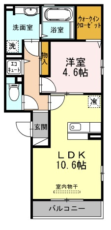 シティパルの間取り