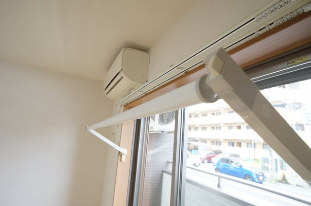 船橋市前原西１丁目のアパートの設備|室内干しも楽にできますよ※写真は別タイプのお部屋です。