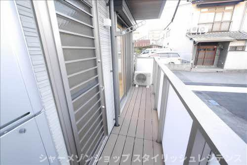 シャーメゾン竪町のバルコニー