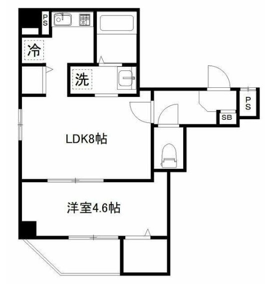 ＥＰガーデン緑の間取り|間取りです。