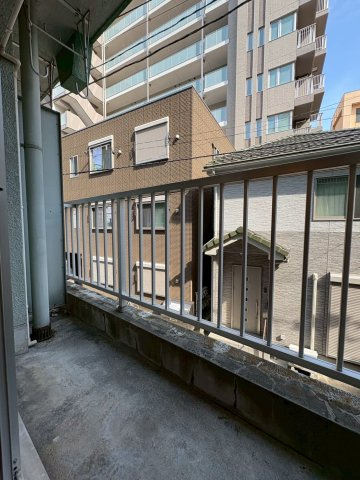 コーポ山吹のバルコニー|広々としたバルコニーです