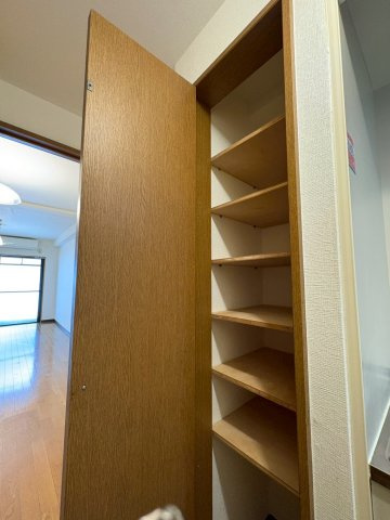 コーポ山吹の収納|大きなものも収納できそうです