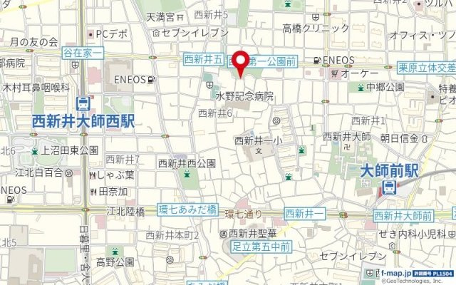 【地図】 | ミリオンコート西新井